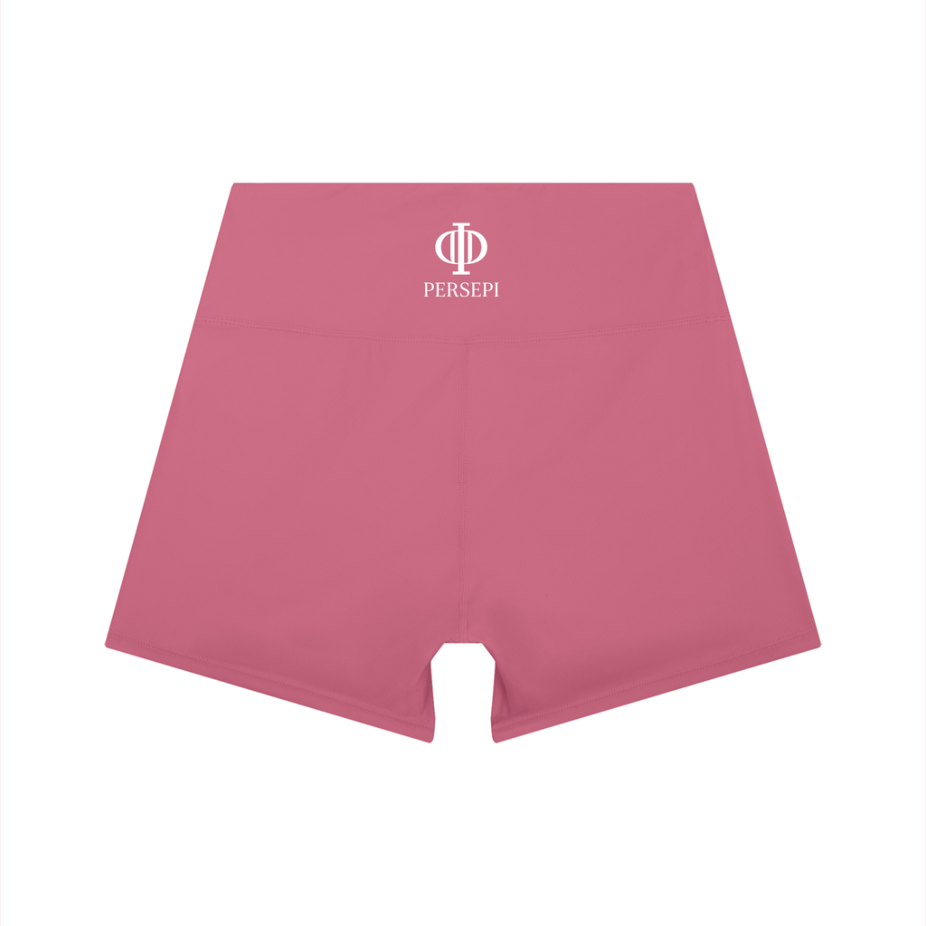 Women’s High-Waist Color Block Yoga Shorts
