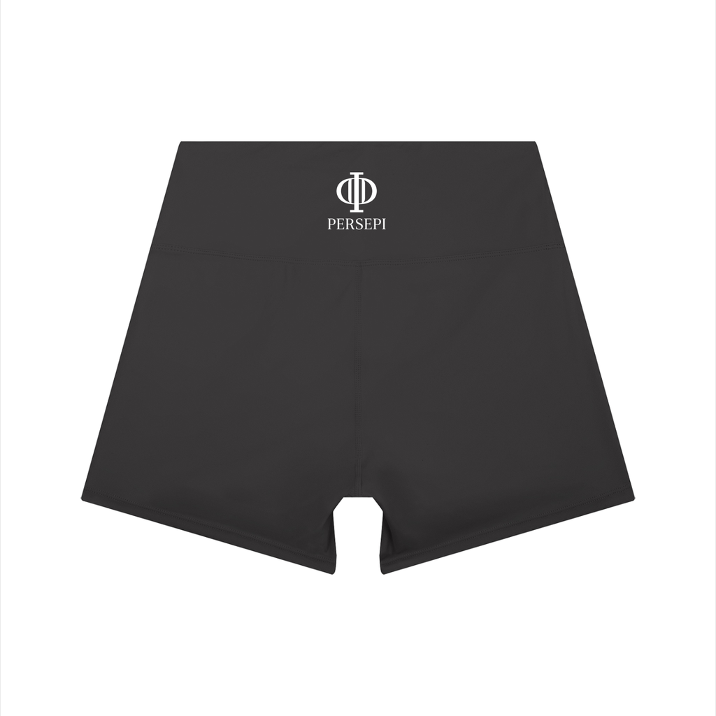 Women’s High-Waist Color Block Yoga Shorts