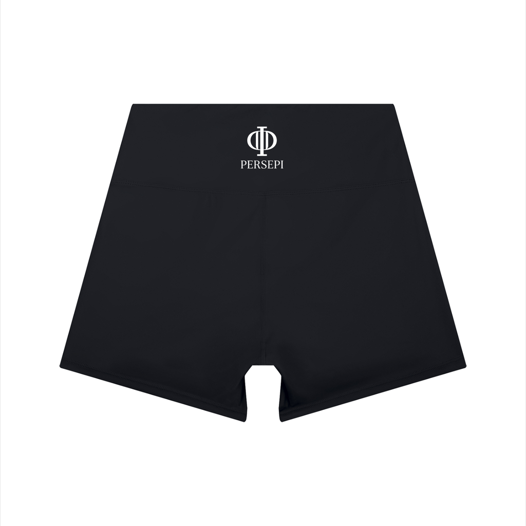 Women’s High-Waist Color Block Yoga Shorts