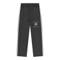 Snow Washed Contrast Tape Sweatpants