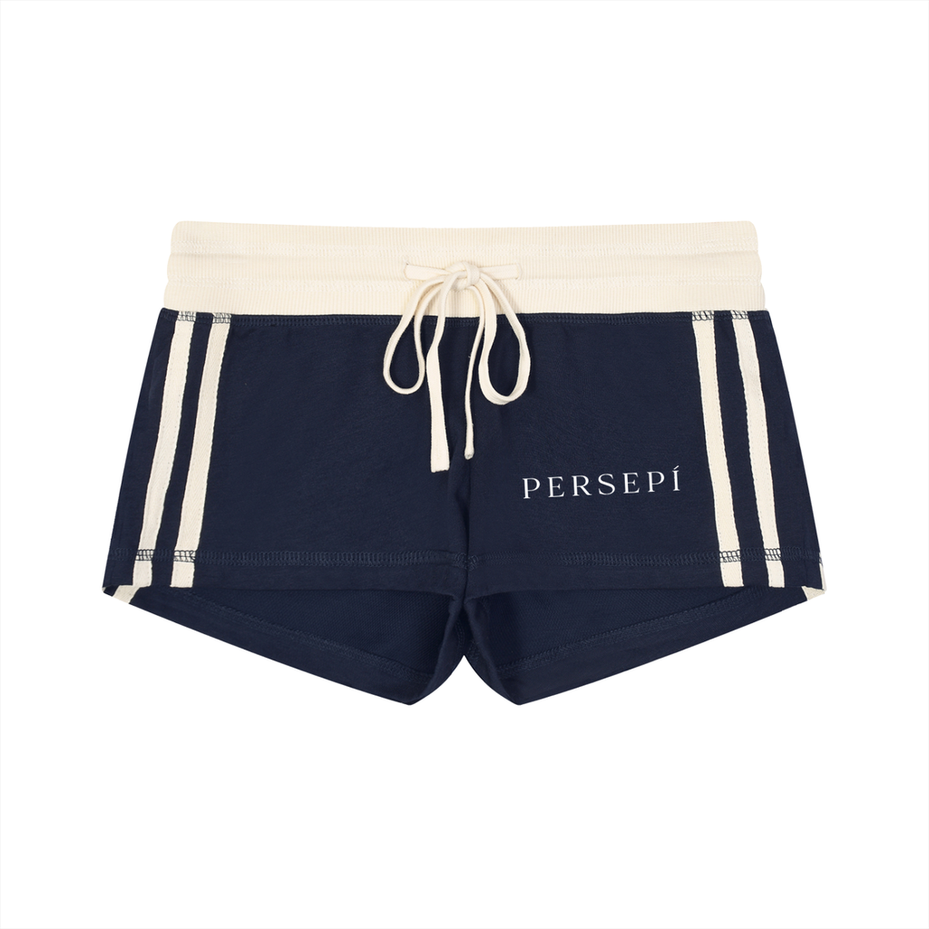 Women's Contrast Stripe Track Shorts