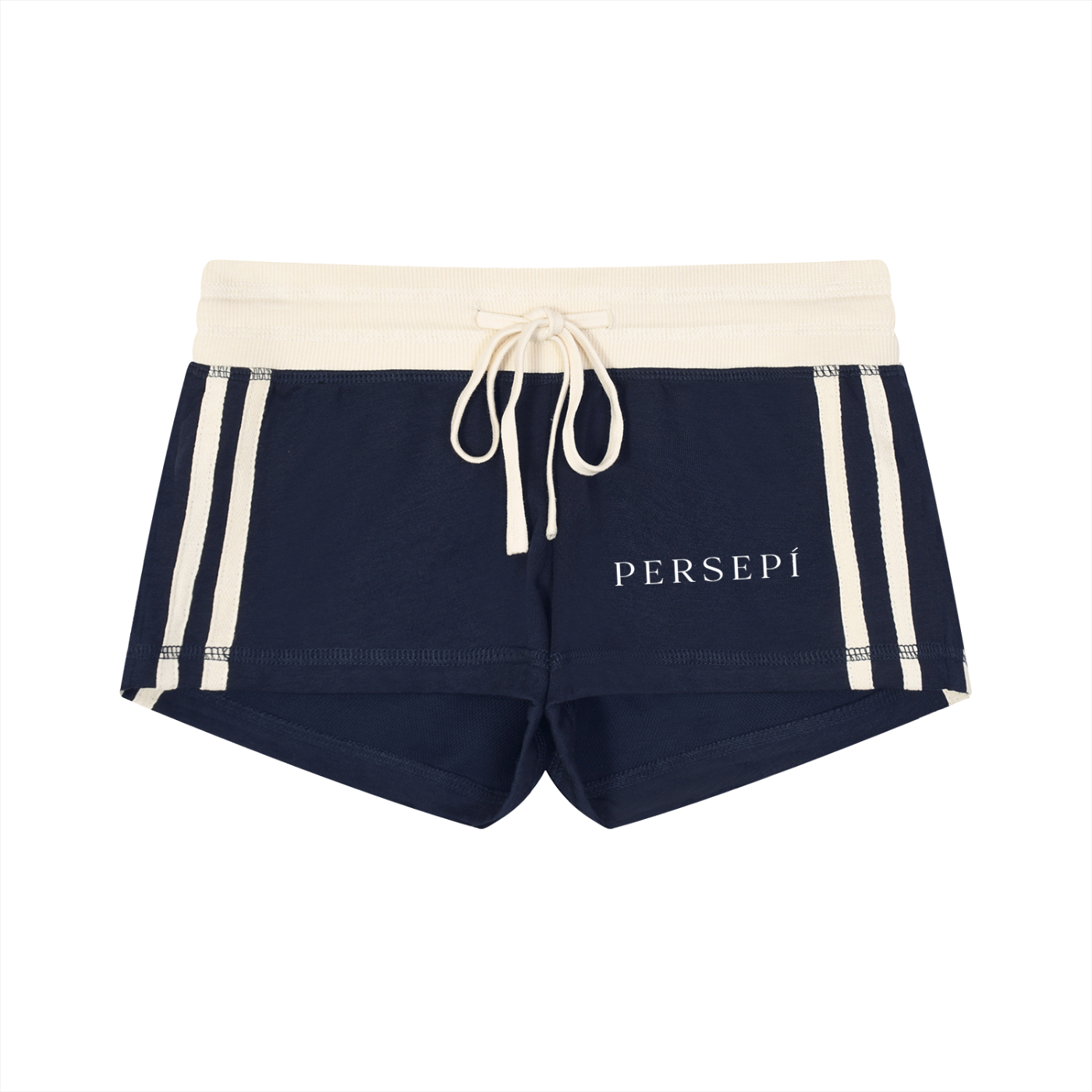 Women's Contrast Stripe Track Shorts