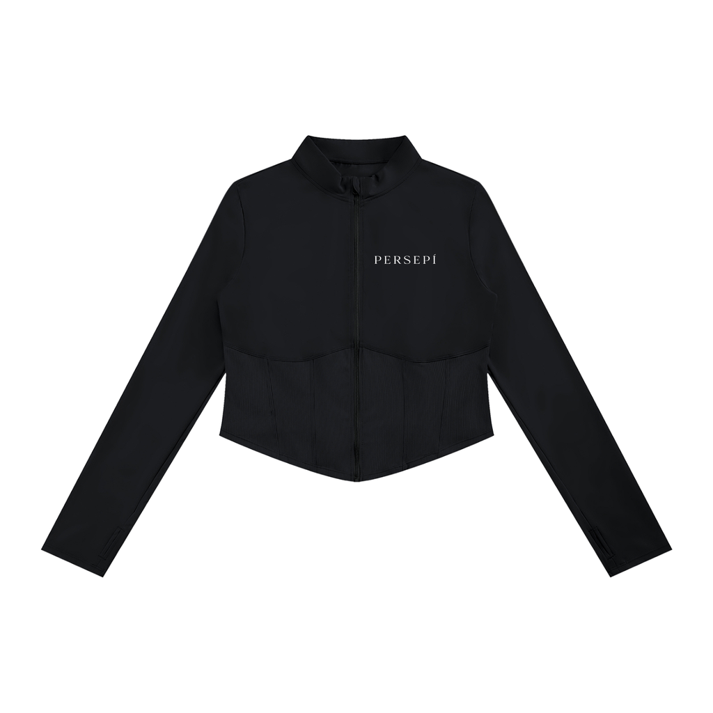 Women's Slim Fit Full-Zip Yoga Jacket