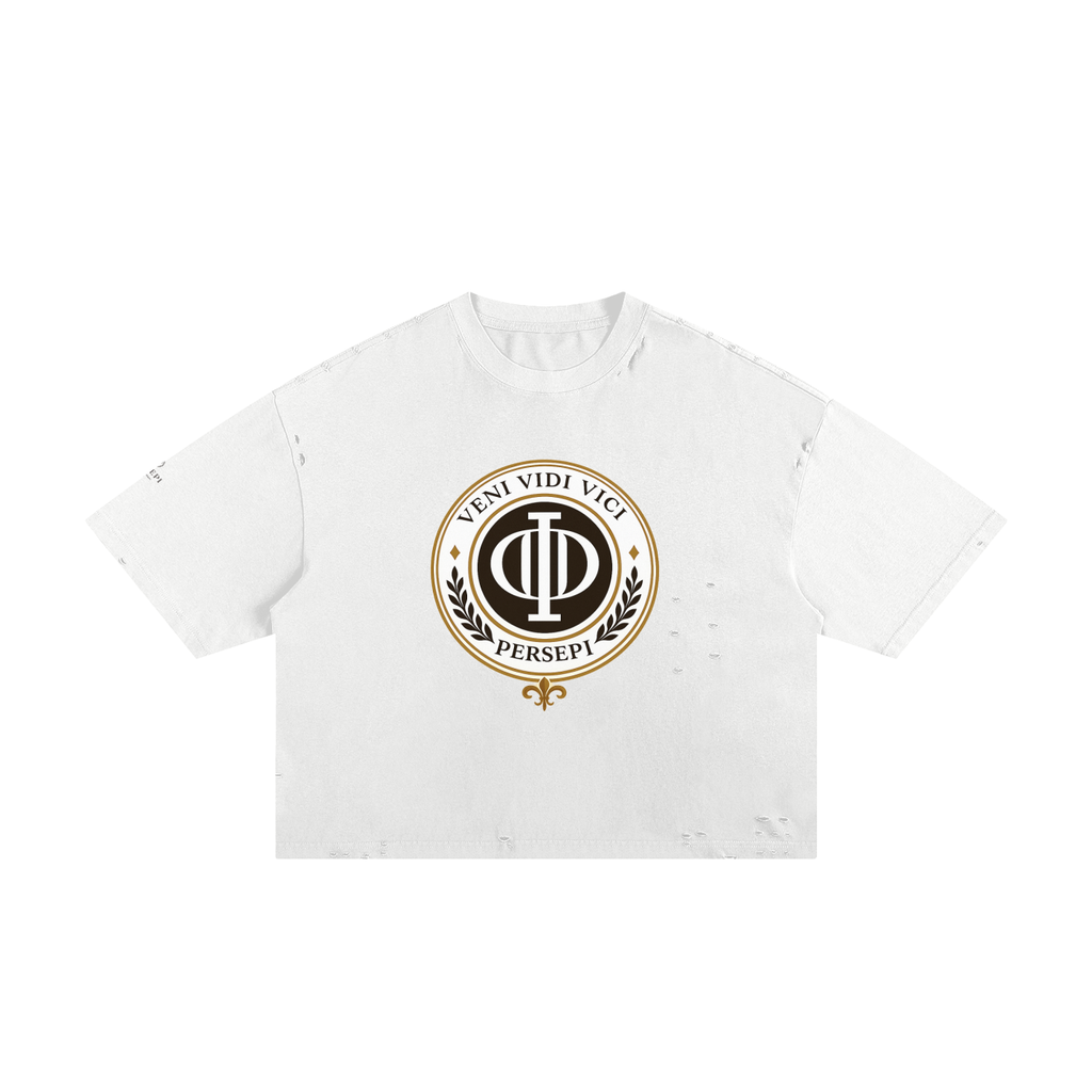 Classic Frayed Boxy Tee
