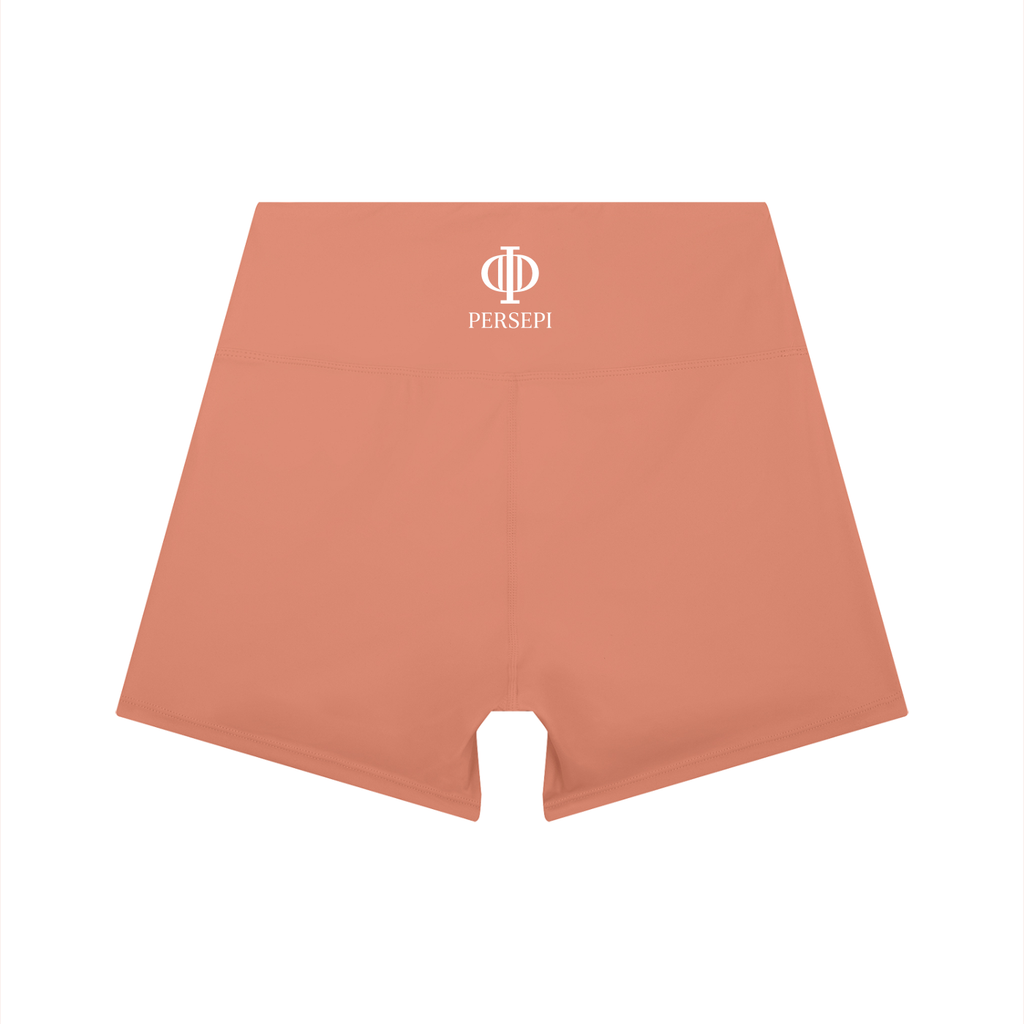 Women’s High-Waist Color Block Yoga Shorts