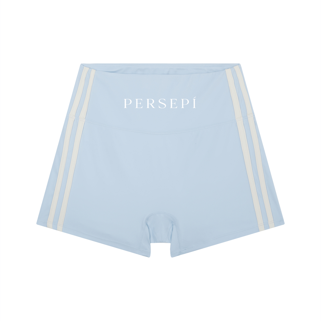 Women’s High-Waist Color Block Yoga Shorts