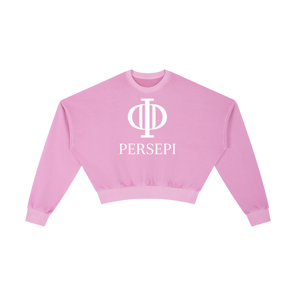 Vintage Washed Cropped Sweatshirt