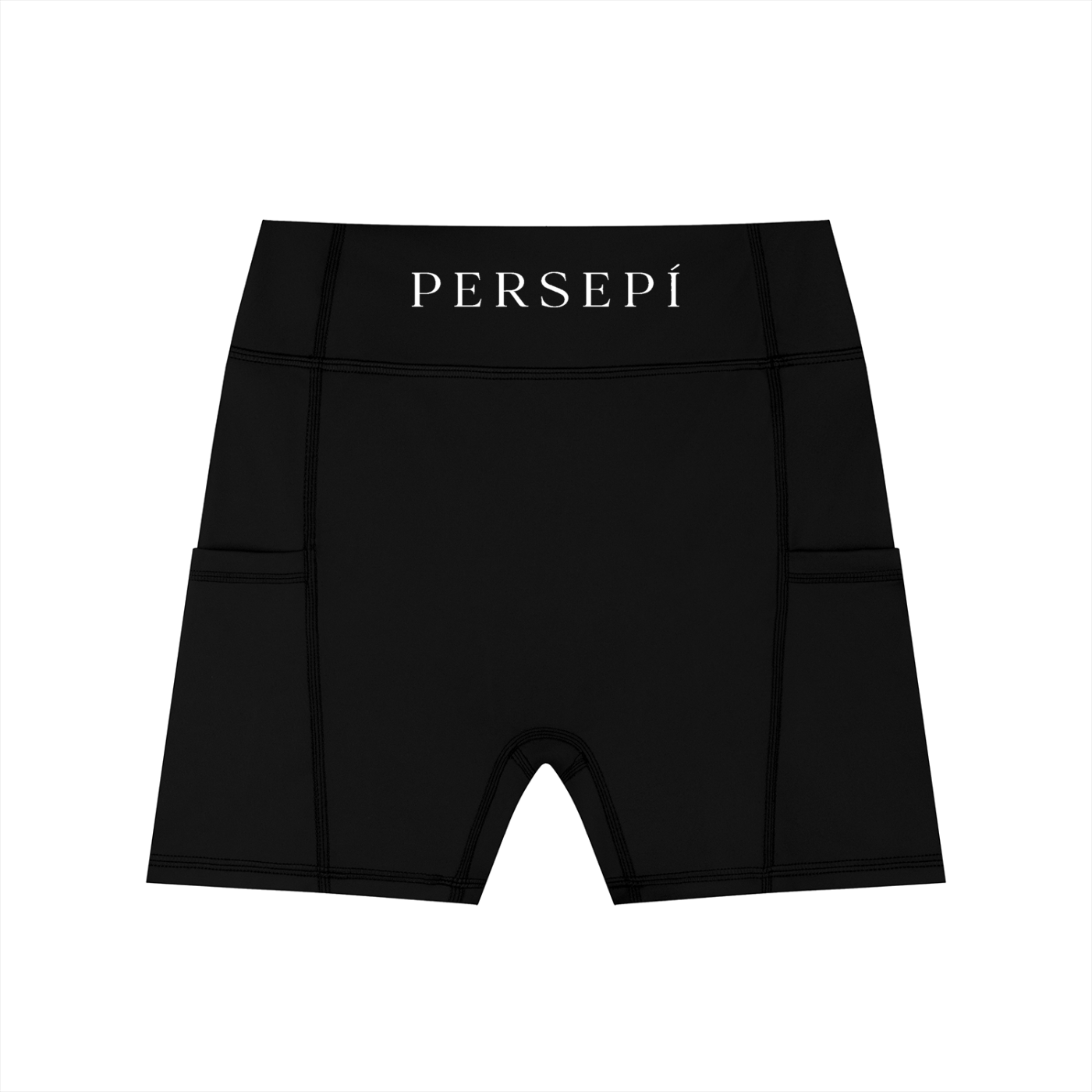 Women's High-Waisted Pocket Biker Shorts