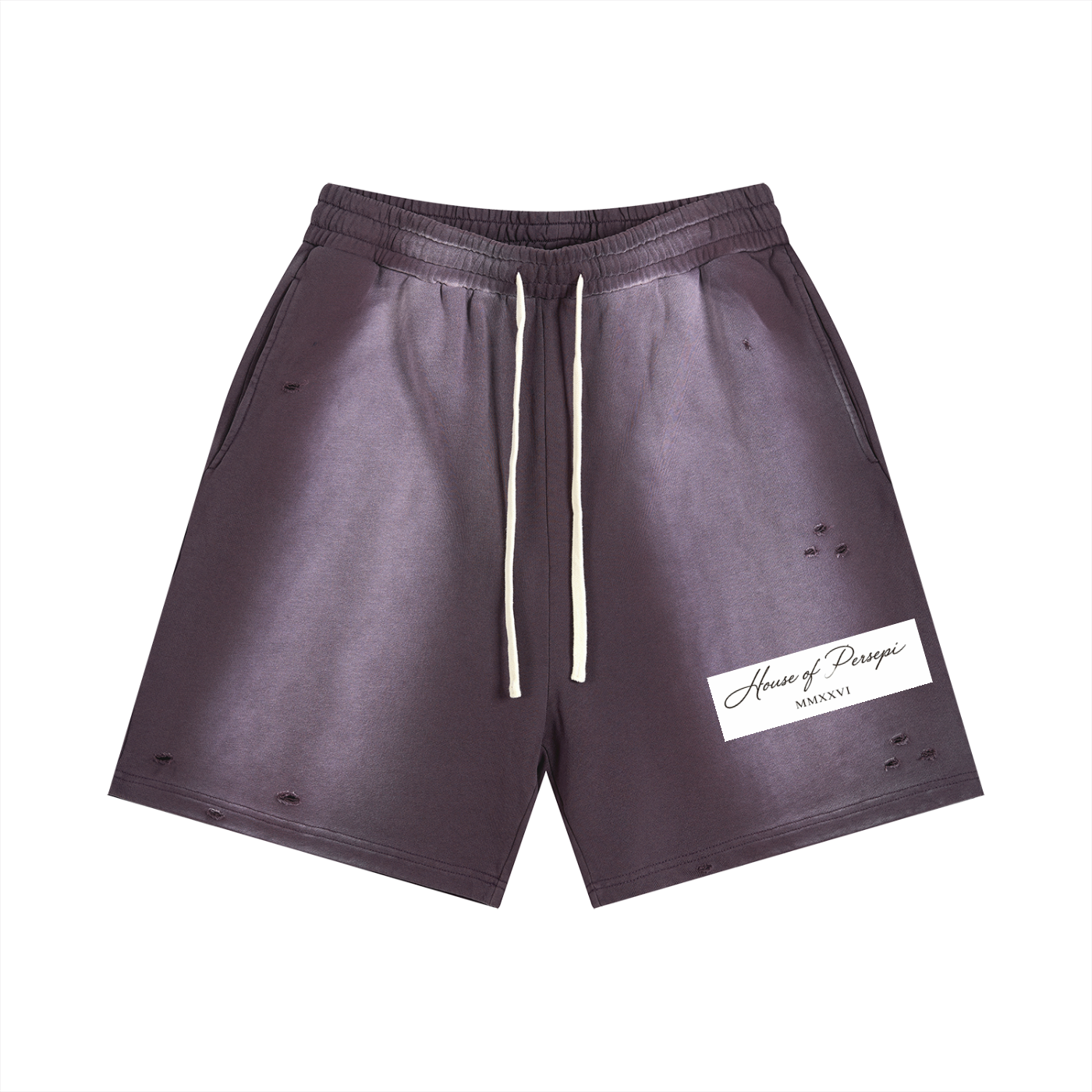 Sun Fade Distressed Shorts